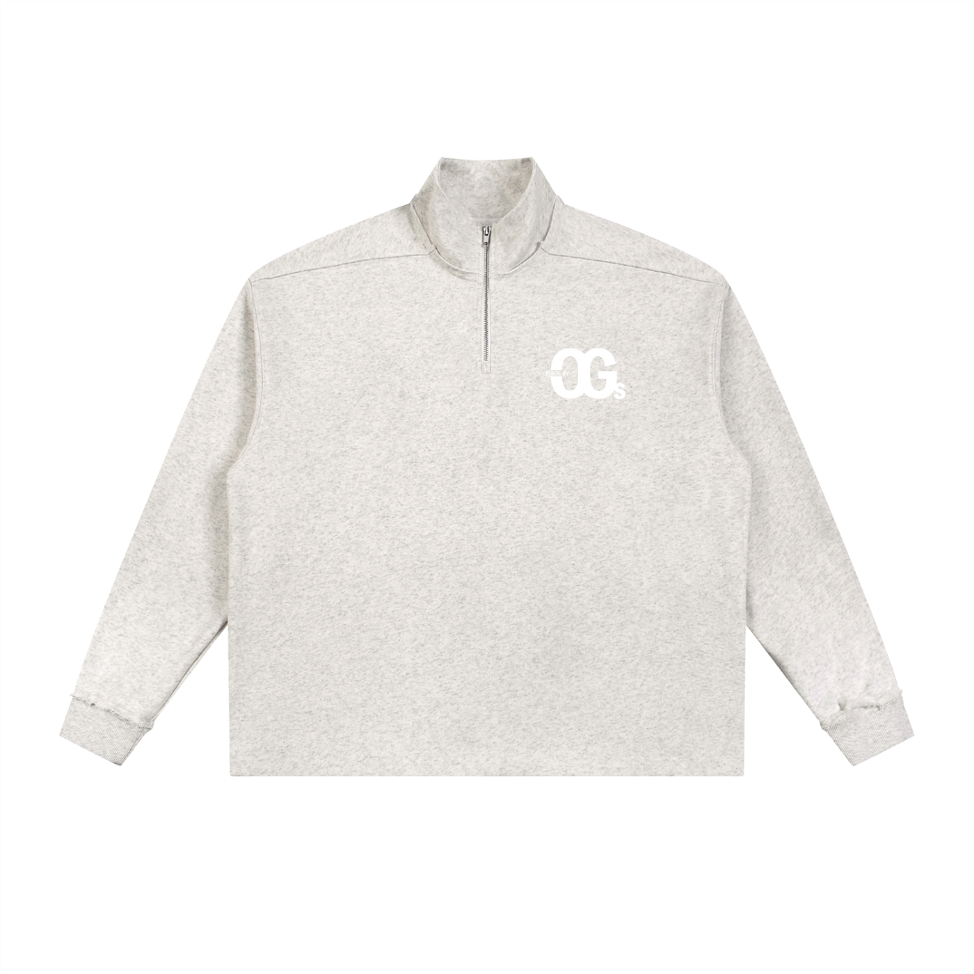 08. MADE BY OGS QUARTER ZIP SWEATER