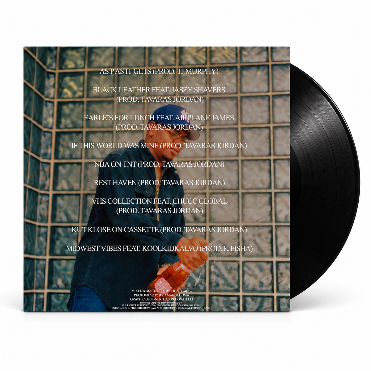 13. PINK CHAMPAGNE BY AJ SNOW - VINYL