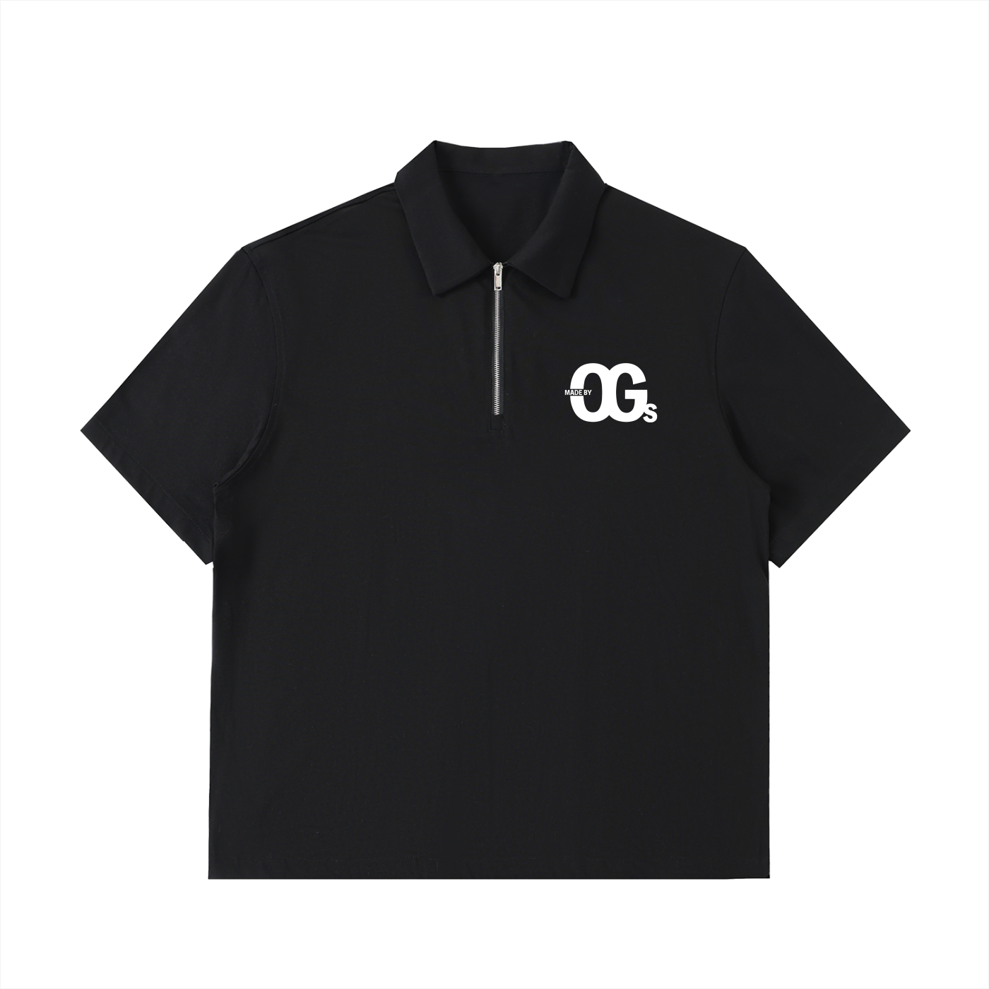 MADE BY OGS HALF ZIP POLO