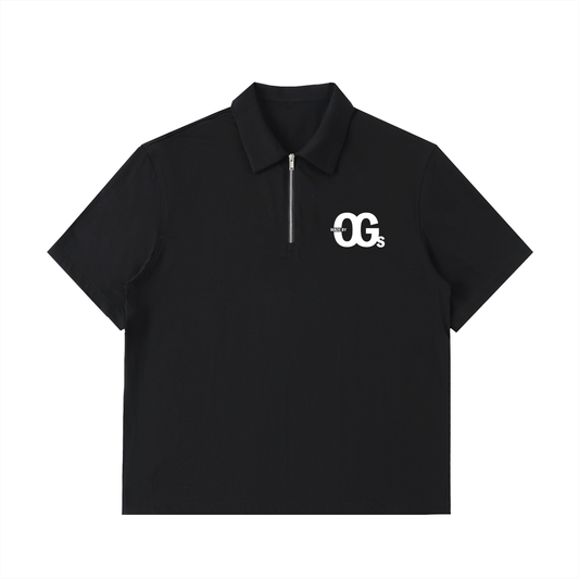 MADE BY OGS HALF ZIP POLO