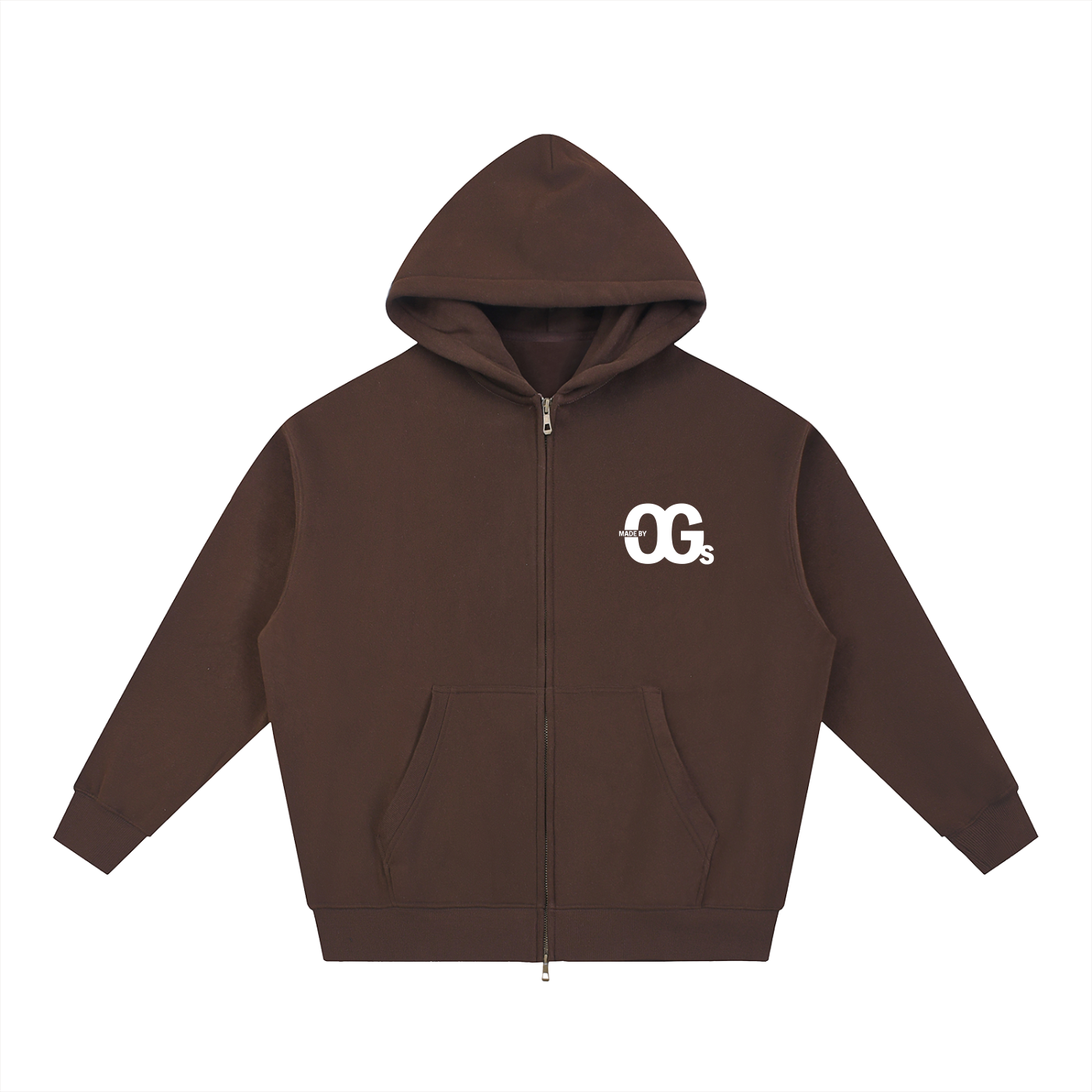 MADE BY OGS ZIP UP HOODIE