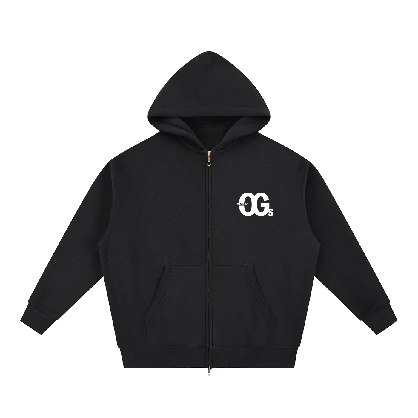 MADE BY OGS ZIP UP HOODIE