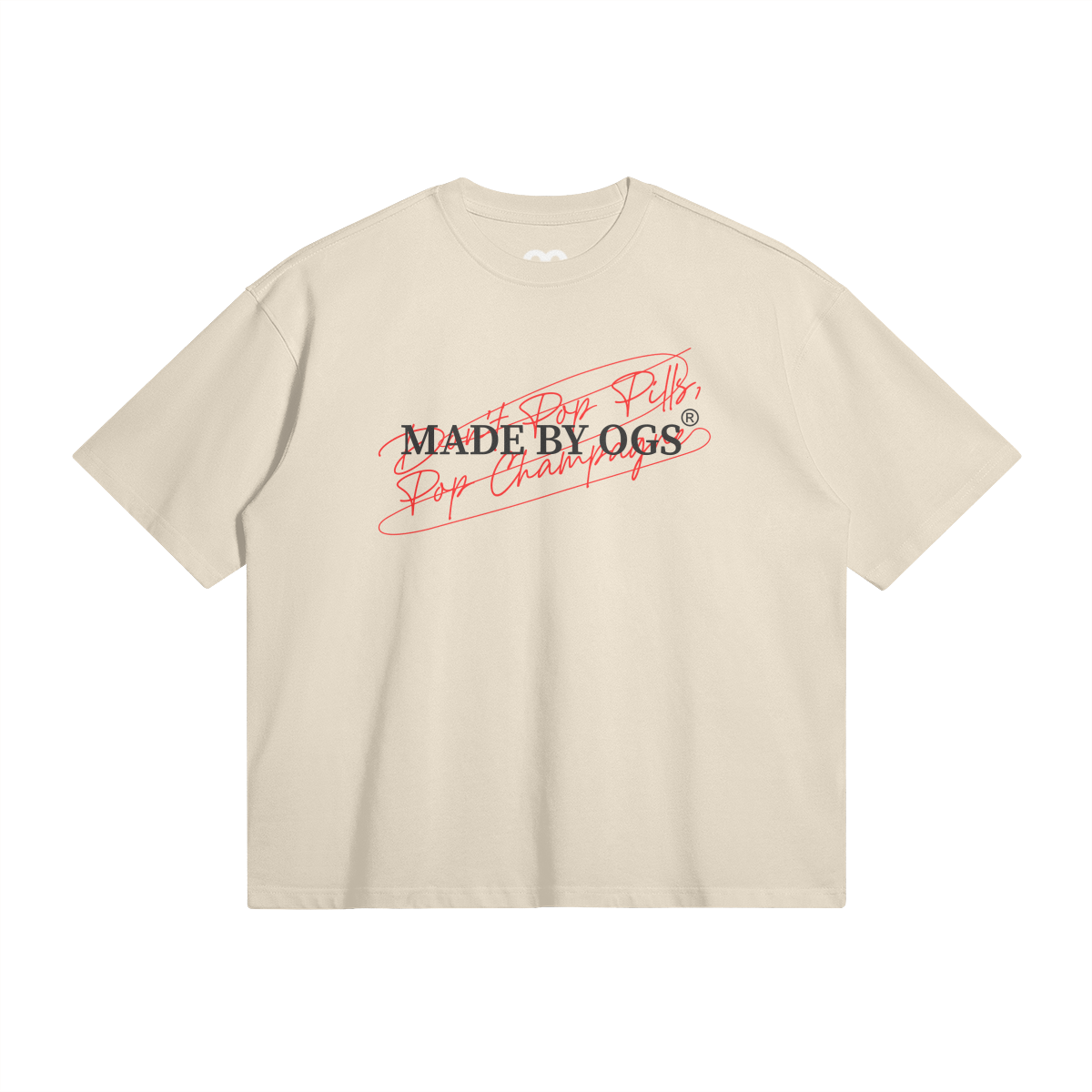 DON'T POP PILLS, POP CHAMPAGNE T-SHIRT